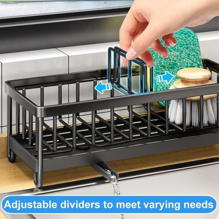 Étagère De Rangement Panier For Évier De Cuisine Étage 2 Ustensiles De
