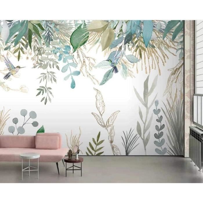 Papier Peint Panoramique 3D Fleur De La Plante Tropicale Fleur Et ...