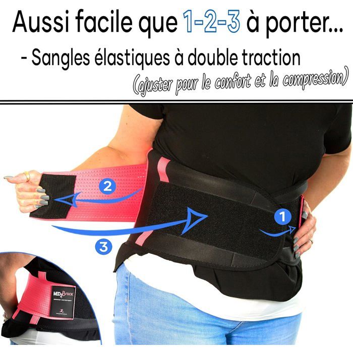Colonne Vertébrale Ceinture Lombaire Elastique Ceinture De Soutien