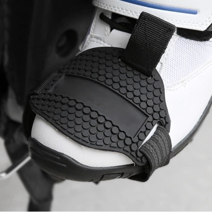 Protection chaussure sélecteur de vitesse moto botte protège chaussure -  Cdiscount Auto