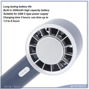 Ventilateur de Refroidissement pour Smartphone Telephone Portable Affichage de la Température Dissipateur de Chaleur Pour Semi-conducteurs iOS/Android, Orange