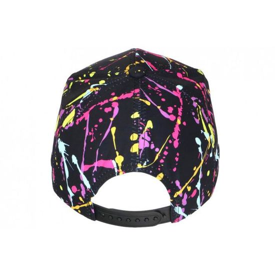 Casquette Baseball NY Jaune Et Noire - Style Streetwear Tagué - Marque Hip Hop Honour - Taille Unique Neuf Avec Étiquettes