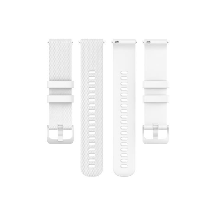 Bracelet De Rechange En Silicone Pour Garmin Vivoactive 4S - Largeur 18 Mm, Confortable Et Ajustable - 11