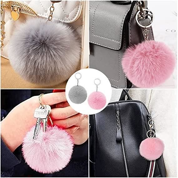 Porte-clés En Peluche, Anneau Multi-modèles, Accessoire