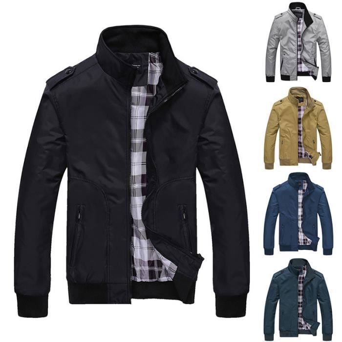 Veste homme col montant online