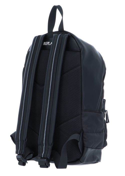 Sac à Dos REPLAY Femme Noir Noir 100% Polyuréthane Pour Ordinateur