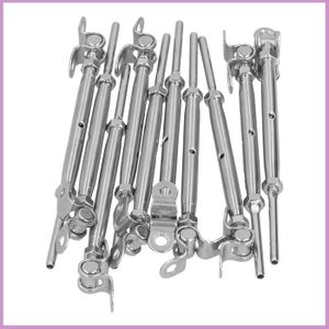 Platine ronde inox A4 angle 90% pour tube | Fix In