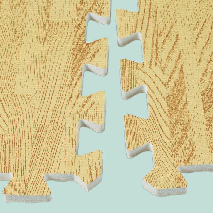 Lot De 36 Tapis De Protection Relaxdays – EVA Sans BPA, Effet Bois, 3,4 M², Amorti Et Insonorisant – Fitness Et Jeux