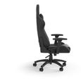 CORSAIR - Chaise bureau - Fauteuil Gaming - TC100 RELAXED - Similicuir - Ergonomique - Accoudoirs réglables - Noir --6