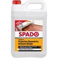 SPADO - Rénovateur Protecteur parquets- Protège, ravive et embellit- Non glissant - Cire d'abeille & miel - 5 L - Fabriqué en France-0