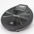 Lecteur CD / CD-R / MP3 portable Aiwa PCD-810BK, gris noir, avec écouteurs et étui, ESP-0
