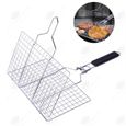 HTBE® Outils de barbecue Clip de poisson grillé Clip de barbecue en acier inoxydable Clip de légumes Clip de barbecue Clip de maille-0