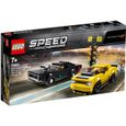 LEGO® Speed Champions 75893 - Dodge Challenger Srt demon 2018 et Dodge Charger R/T 1970  - Jeu de construction-0