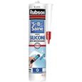 Mastic silicone2 - tous supports - anti-moisissures - blanc - 280 mL-0