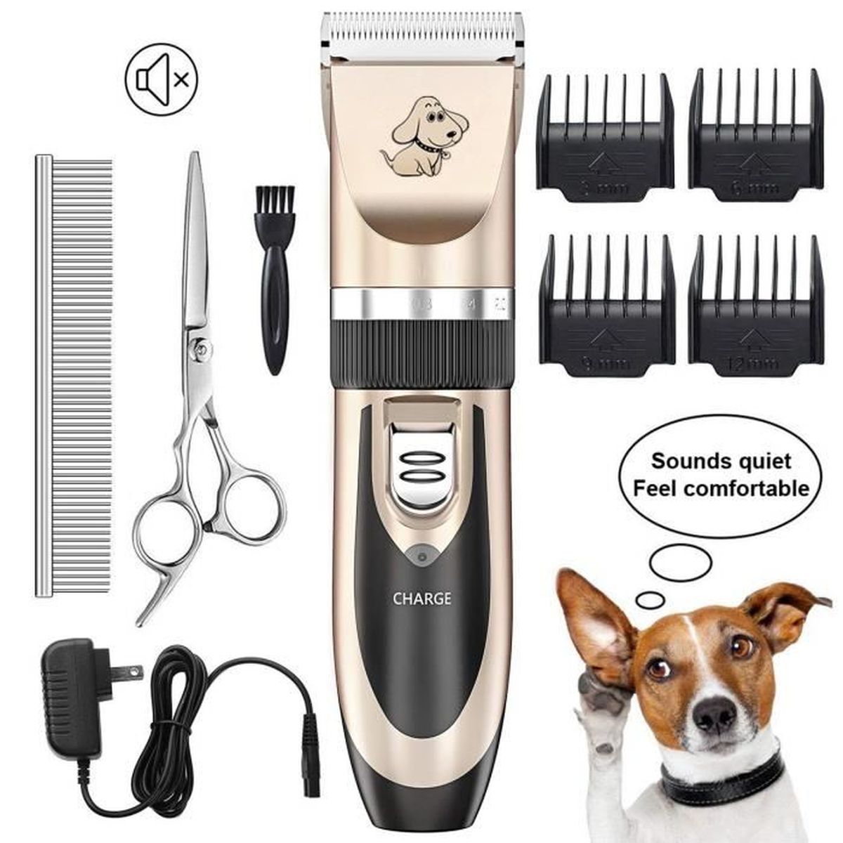 Jooksmart Tondeuse Professionnelle Pour Chien Poil Long Chat Animaux Pas Cher Rasoir Chien Electrique Clipper Meilleur Cdiscount