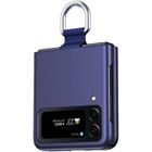 Coque de protection - BOOLING - pour Samsung Galaxy Z Flip 4 - Bleu Marine - Anti-choc - Rigide