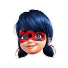 Lot de 6 masques en carton Miraculous Ladybug pour enfants