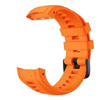 Bracelet de montre en Silicone 20MM, Orange Bracelet de remplacement de Sport pour accessoires de montre Garmin Instinct 2/2S