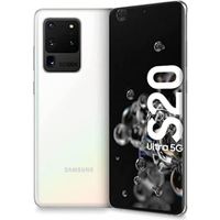 Samsung Galaxy S20 Ultra 5G Dual Sim 128 Go - Blanc - Débloqué