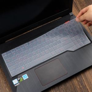 HOUSSE PC PORTABLE clair-Protecteur de couverture de clavier d'ordina