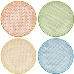 3 mod/èles 180 mm Petites assiettes /à g/âteau//dessert orn/ées de motifs lot de 6