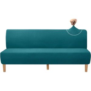 FUTON Couverture futon haute stretch (vert noir).[Z8668]