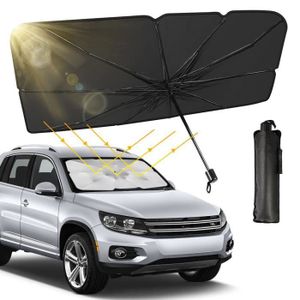 Parapluie de voiture télécommandé pliable automatique avec chargeur  amovible, pare-soleil de tente de voiture de protection automatique  portable