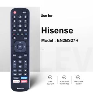 TÉLÉCOMMANDE TV EN2BF27H Télécommande Remplacer pour Hisense TV H4
