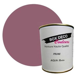 PEINTURE - VERNIS Peinture radiateur à base de laque acrylique aspect velours-satin Aqua Radia - 750 ml Teinte Violet Prune