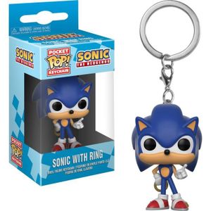 PORTE-CLÉS Porte-Clé Pocket Pop! Sonic The Hedgehog: Sonic with Ring