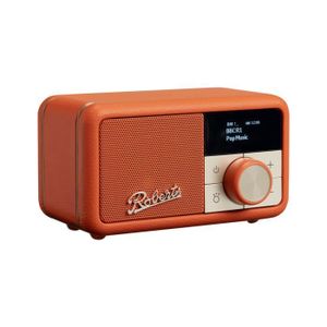 Roberts Revival Petite Jaune - Poste radio FM/DAB/Bluetooth - La