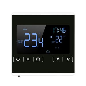 Numérique Thermostat Chauffage Au Sol Eau Programmable 3A