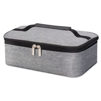 ECO CHIC – Sac isotherme léger, pliable et résistant à l'eau pour travail/ pique-nique/randonnée/camping, fabriqué à partir de bouteilles en plastique recyclées (bleu motif abeilles
