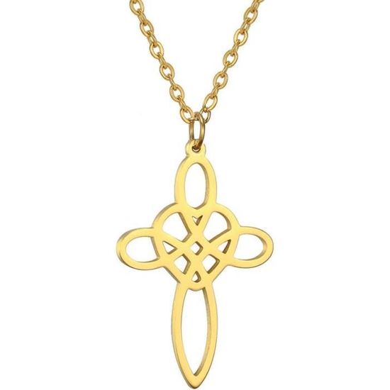 Porte-clés Nœud De Sorcière Tétragramme - Pentagramme Celtique, Protection, Bijou Païen Femme - 2