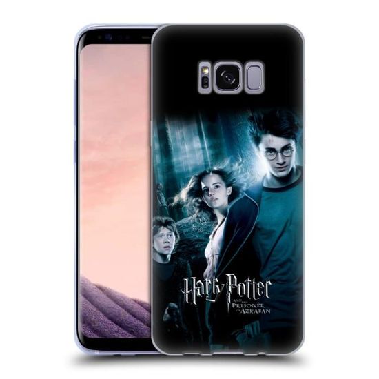 Head Case Designs Licenza Ufficiale Harry Potter Ron, Harry & Hermione Poster Prisoner of Azkaban IV Custodia Cover in Pelle a Portafoglio Compatibile con Samsung Galaxy A14 5G