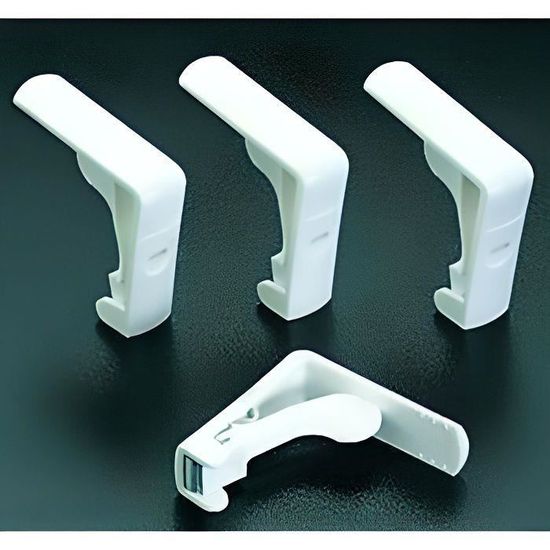 Clips De Nappe Uxcell – Pinces Acier Carbone 32 Mm – Noir – Lot De 8