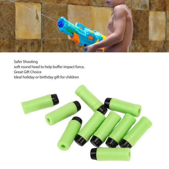 Kit Ball Popper Avec Cible MIJOMA - Pistolet à Balle + 3 Balles Souples, Jeu De Lancer Pour Enfants, Couleur Aléatoire