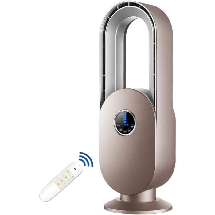 Ventilateur de table sans pales de 30 cm, silencieux, réglage à 9