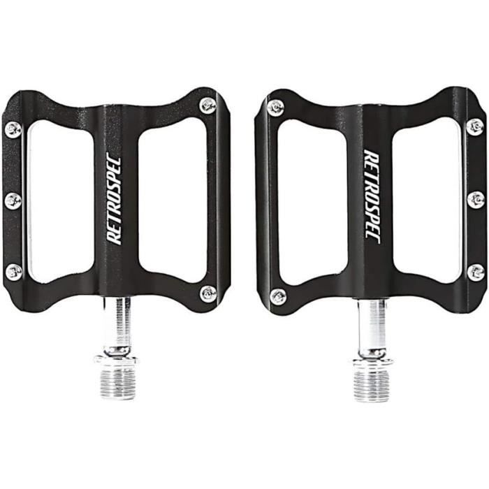 PÉDALES DE VÉLO Solides Et Durables Doubles Roulements DU Adaptés à Un