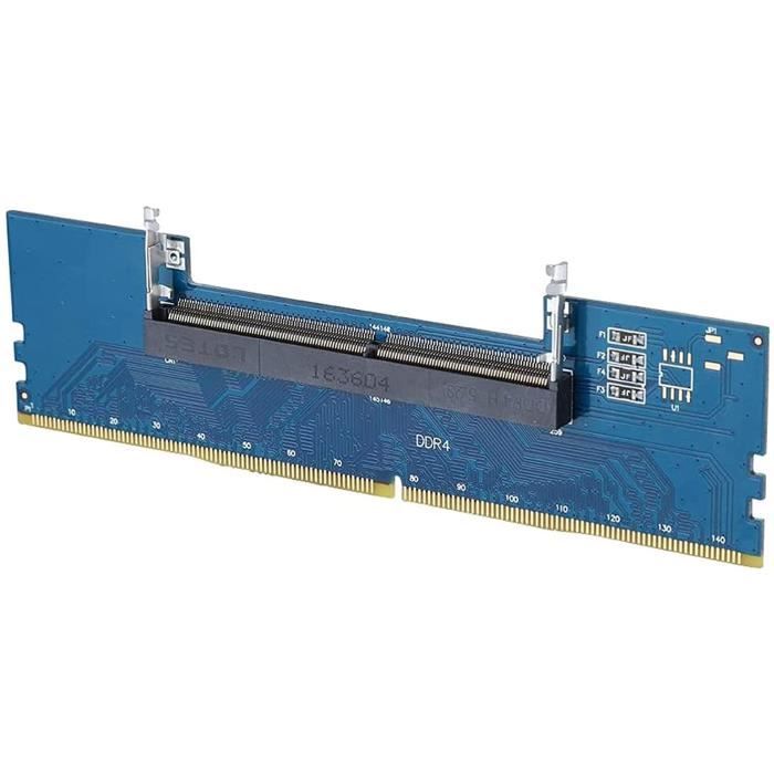 Adaptateur DDR4 SO-DIMM Vers DIMM – Pour Convertir Une Barrette De RAM Portable En RAM De Bureau – Compatible PC - 12