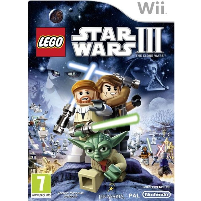 Disney Interactive Studios Lego Star Wars 3 : The Clone Wars Jeu Wii