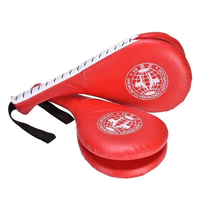 1pcs taekwondo durable Kick PAD cible Tae Kwon Do Karaté kickboxing Rouge