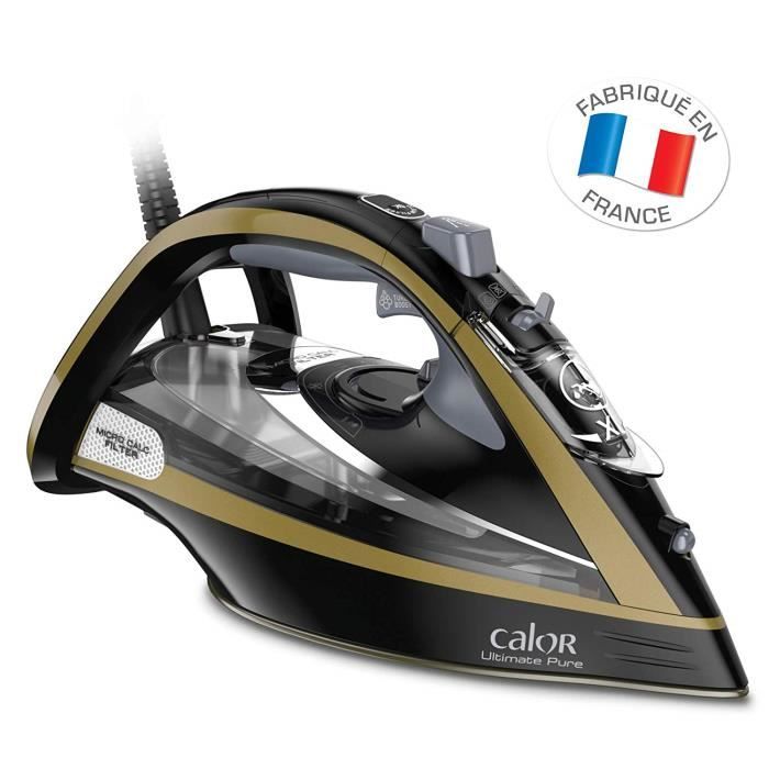 Fer A Repasser Ultimate Pure Effet Pressing jusqu'à 260g / min Noir FV9839C0