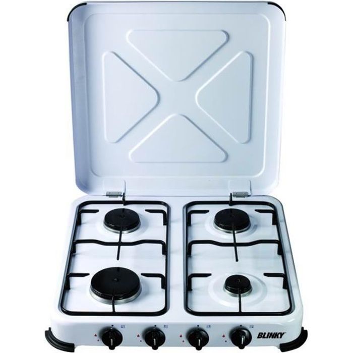 GPL GAZ Réchaud de camping CAMP 4 FEUX de Blinky - TEC-2681 - BLINKY