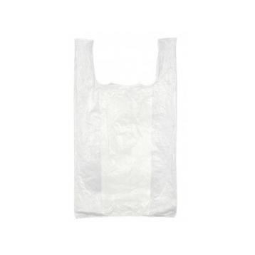Sac plastique bretelles 300x600 mm - Sachet plastique blanc opaque 50µ en PEBD - Carton de 1000 sacs 0,000000 Blanc Opaque