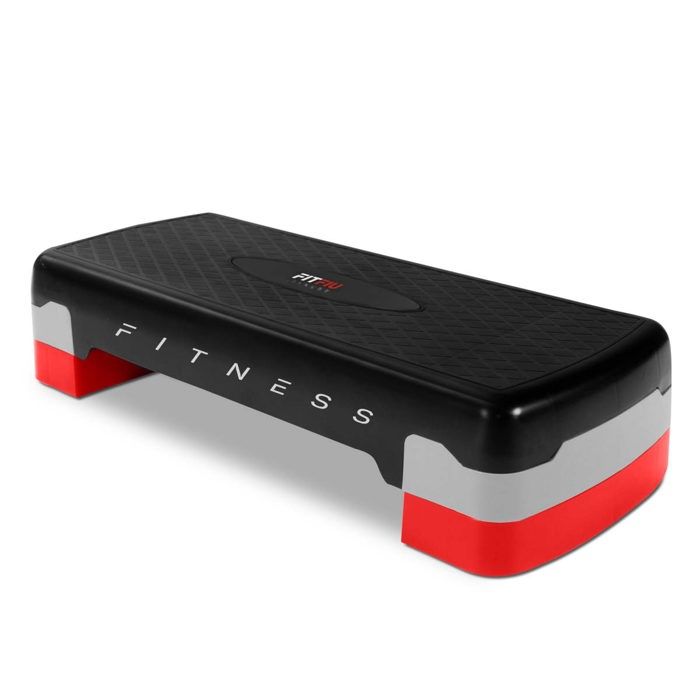 Plateforme step PS-150 2 hauteurs, base antidérapante, poids max.120kg - FITFIU Fitness