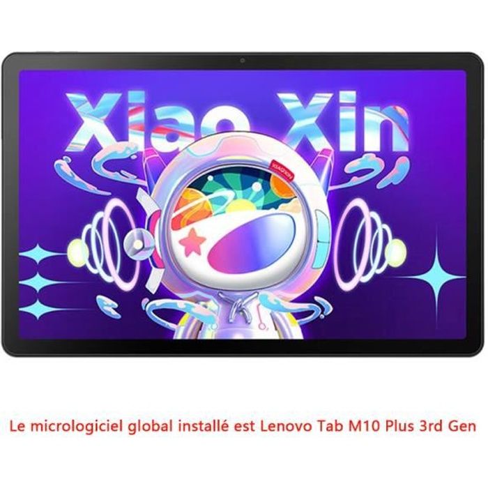 Tablette tactile - Lenovo Xiaoxin Pad 2022 WiFi Gris 6+128Go Snapdragon 680 10.6” LCD 2K (Custom Rom-Lenovo Tab M10 Plus 3rd Gen)