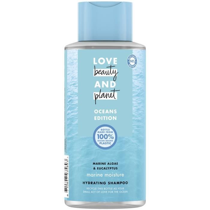 LOVE BEAUTY AND PLANET Shampoing Vague d'Hydratation - 400 ml