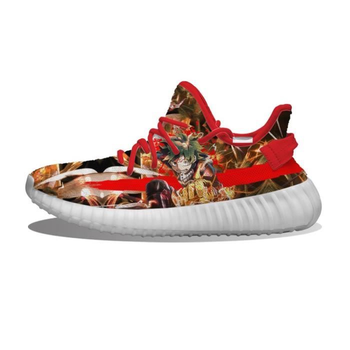Baskets Anime-My Hero Academia-Midoriya Izuku Chaussures de course pour Homme Femme
