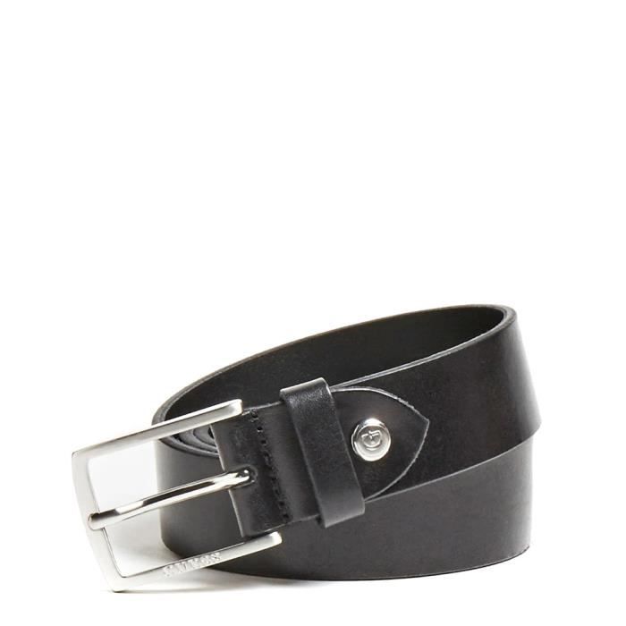 Ceinture en cuir Noire Homme Guess BM7303